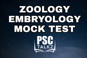 ZOOLOGY Embryology Mock Test