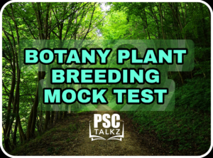 Botany Plant Breeding Mock Test 2