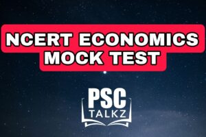 NCERT ECONOMICS MOCK TEST 2